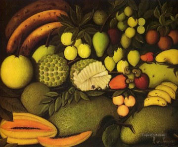 frutas Henri Rousseau bodegón decoración Pinturas al óleo